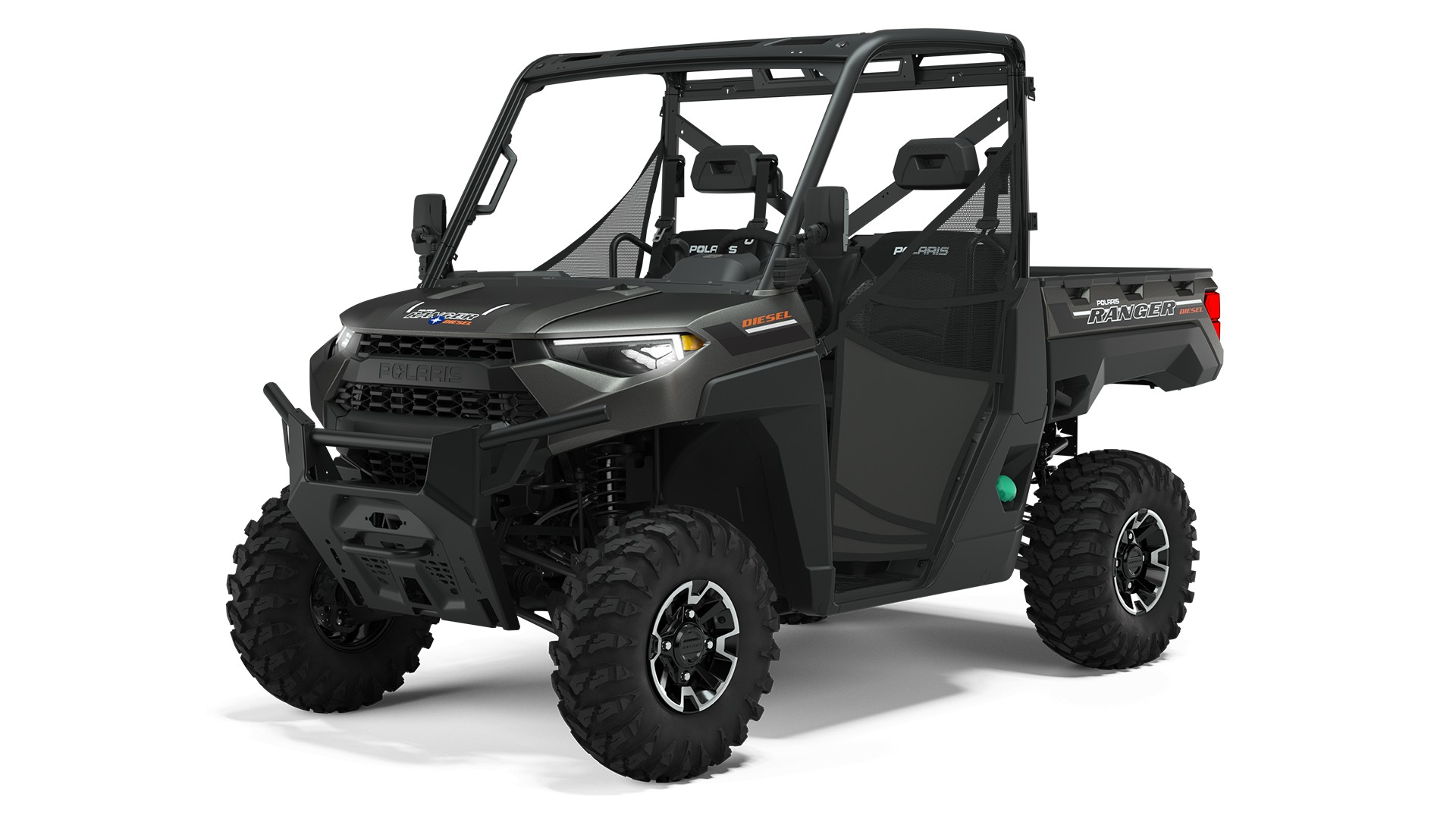 POLARIS RANGER DIESEL HD EPS DELUXE TITANIUM METALLIC, T1b